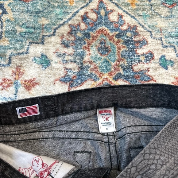 Vintage Y2K True Religion Rocco Snakeskin Pants Size 36 - Picture 4 of 8